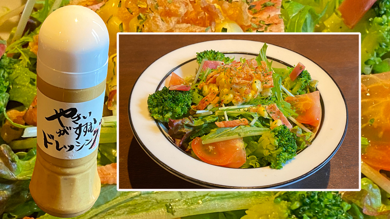 野菜がすすむドレッシンググリーンサラダA-Oneエーワン